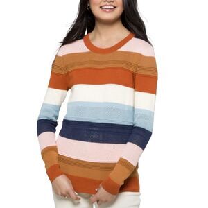 Market & Spruce Rowan Textured Cotton Blend Sweater - Size Small